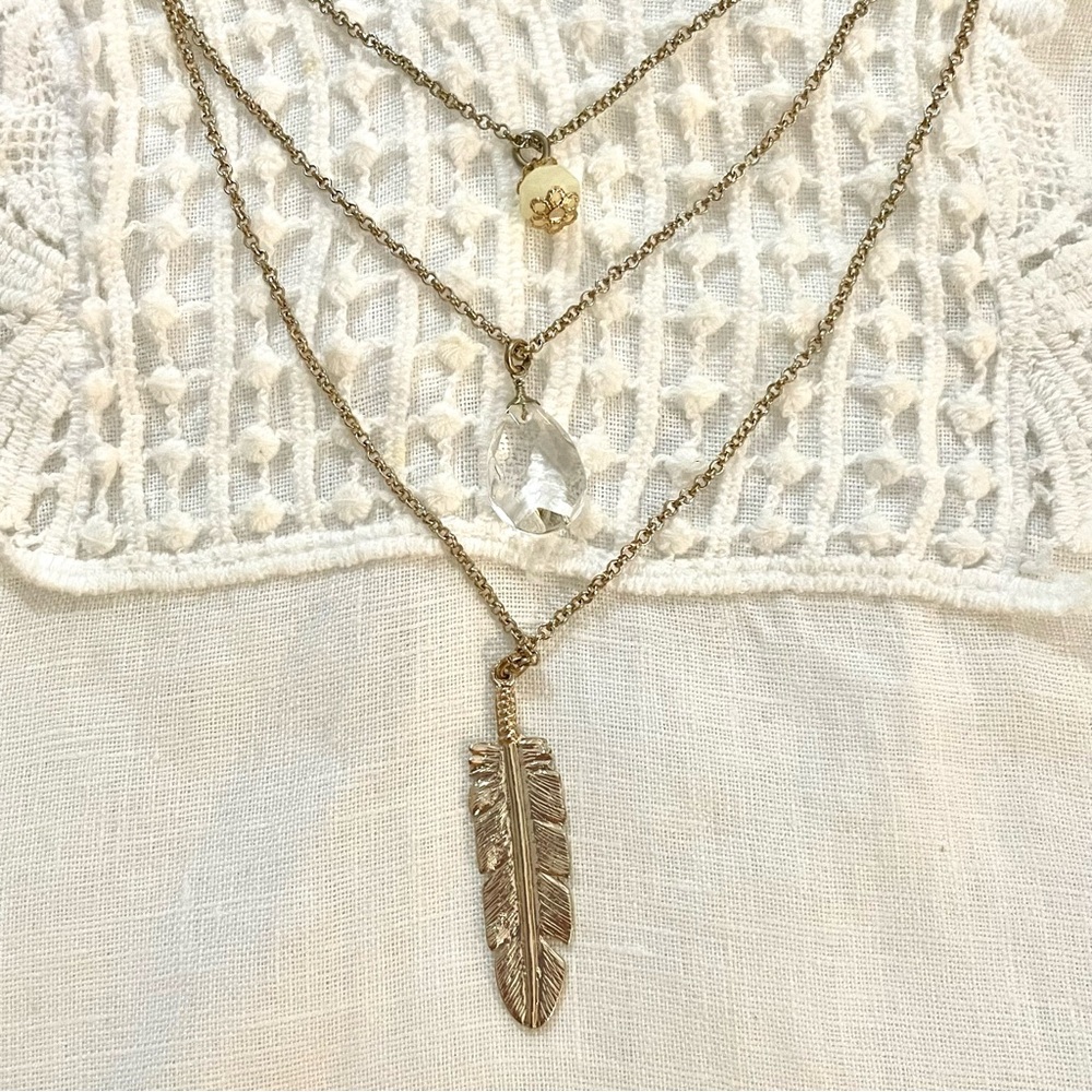 Gold-tone Layered Necklace